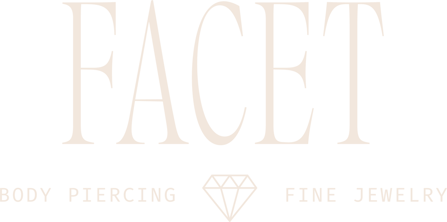 Facet Piercing and Fine Jewelry
